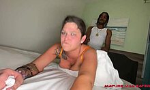 Hey, you see this housewife getting her cheeks slammed by a massive BBC?