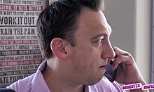 Bobby and Marcus bend over daughters for raw garage punishment with dicks