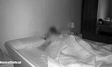 Ghost spooks girl into wild bedroom action on Halloween night. Paranormal heat rises!