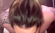 Giving Lover Intense Blowjob And Feeling Cum In Pussy