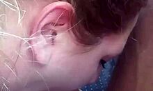 Man, that sloppy outdoor blowjob in public was just wild today!