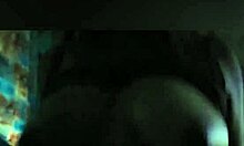 Big tits riding to hide moans from neighbors