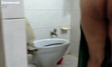 i watch the maid clean the floor with her ass up