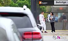 Bold Seduction Of Lily Morena Leads To Deepthroat On Monster Cock