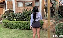 damn, this naughty schoolgirl gets wild during break time! 😈