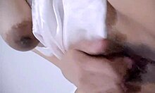 hot milf fingers her wet pussy solo close-up