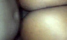 this young ebony bitch loves it when i pull her hair while fucking her wet pussy