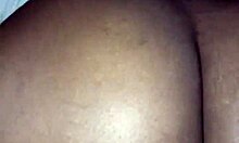 this young ebony bitch loves it when i pull her hair while fucking her wet pussy