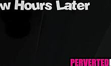 I talked my hot step sister into deepthroating and fucking her shaved pussy