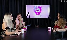 Blonde teen starts escort recordings with women