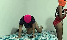 Hot Latinas touch buttocks for step brother video. They tease with interracial flair.