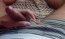 Guided masturbation while cumming deliciously in bedroom