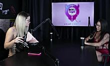 Blonde teen experiences first swingers encounter in sheer lingerie