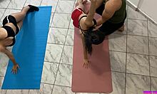 Stepdad Trains Two Beautiful Adopted Stepdaughters Before Intense Action