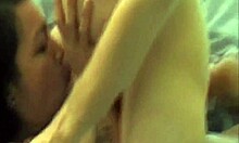 jade gets her pussy deflowered by a guy and then her friend joins in interracial fun