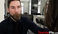 sweet brooke johnson moans loudly during intense fucking