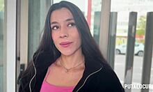 yo, check putalocura - torbe grabs skinny latina rousse black and bangs her real dirty 😜
