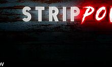 beautiful venezuelan girl strips, dances, grinds on big cock