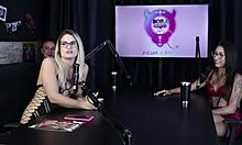 Blonde teen experiences first swingers encounter in sheer lingerie