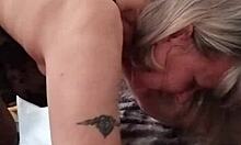 Listen to her face during this intense arse fucking