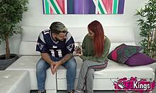 Couples Today Redhead Teen Piikara and Her Boyfriend Get It On for Us