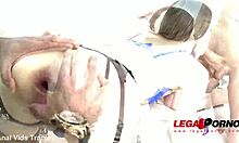 Skinny Teen 18+ Stephanie Moon Joins Group Activity With Friends Sz1360