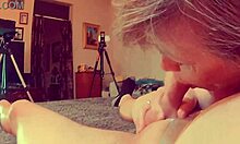 Granny Blue's personal POV sucking your cock with raw hunger