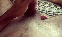 Guided masturbation while cumming deliciously in bedroom