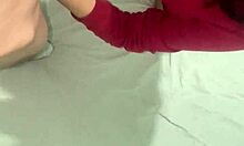 feeling wild with hot double penetration in homemade trio