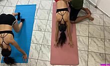 Stepdad Trains Two Beautiful Adopted Stepdaughters Before Intense Action