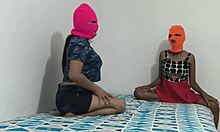 Hot Latinas touch buttocks for step brother video. They tease with interracial flair.