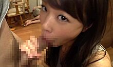 I’m stunned, this Japanese babe begged for three consecutive cumshots inside!