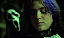 Goth Whore Captured for Rough Halloween Sex