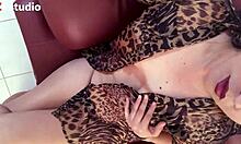 Cruystal flaunts big ass and tits!