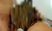 Mexican Amateur Polishes Muscular Cock With Big Tits In Bedroom!