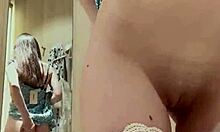 i got caught playin with my plump pussy in a cute dress