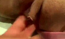 Cute Amateur Babe Gets Assfucked And Receives Golden Shower From Big Black Cock.