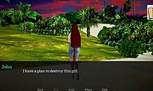 Emotional family game turns into passionate encounter.