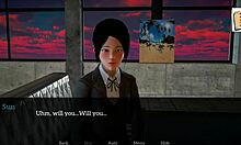 Emotional family game turns into passionate encounter.