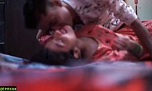 The cute asian teen gets bent over for doggystyle anal.