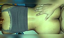 Latina Mom Banged While Kids Play Outside