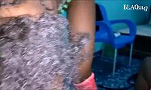 after showing my cock to the roommate, she licked my ass in the dorm