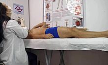 his cock got hard right in front of the brazilian nurse