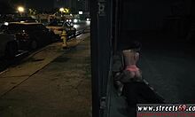 Teen teacher in glasses bound and dominated