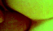 German blonde teen endures rough anal in amateur clip.