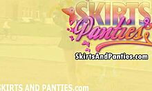 It really gets me off when people try to peek up my skirt in public