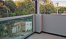 Just left the Christmas party to fuck on the balcony with my babe! 🎅🔥