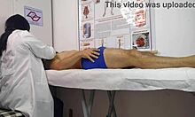 his cock got hard right in front of the brazilian nurse