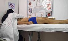 his cock got hard right in front of the brazilian nurse