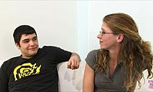 Watch this smoking hot brunette girlfriend get fucked by her friend right in front of her boyfriend?